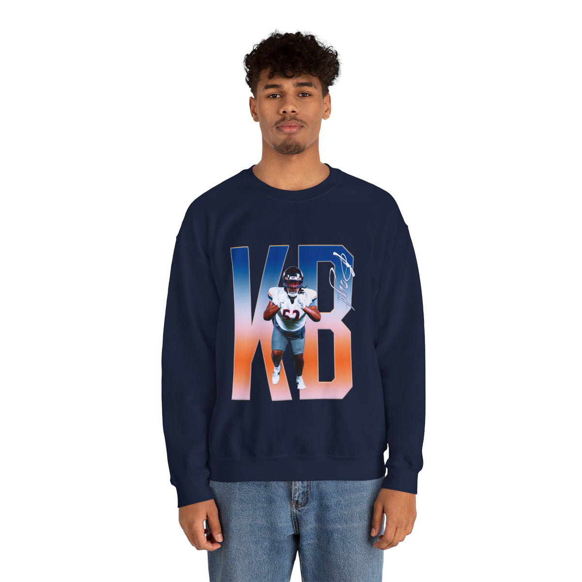 Kris Boyd Player Icon Initials Crewneck Sweatshirt