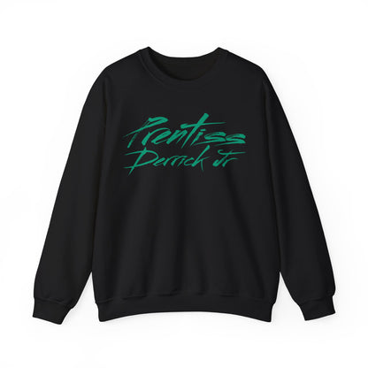 Prentiss Derrick Jr. Cursive Crewneck Sweatshirt