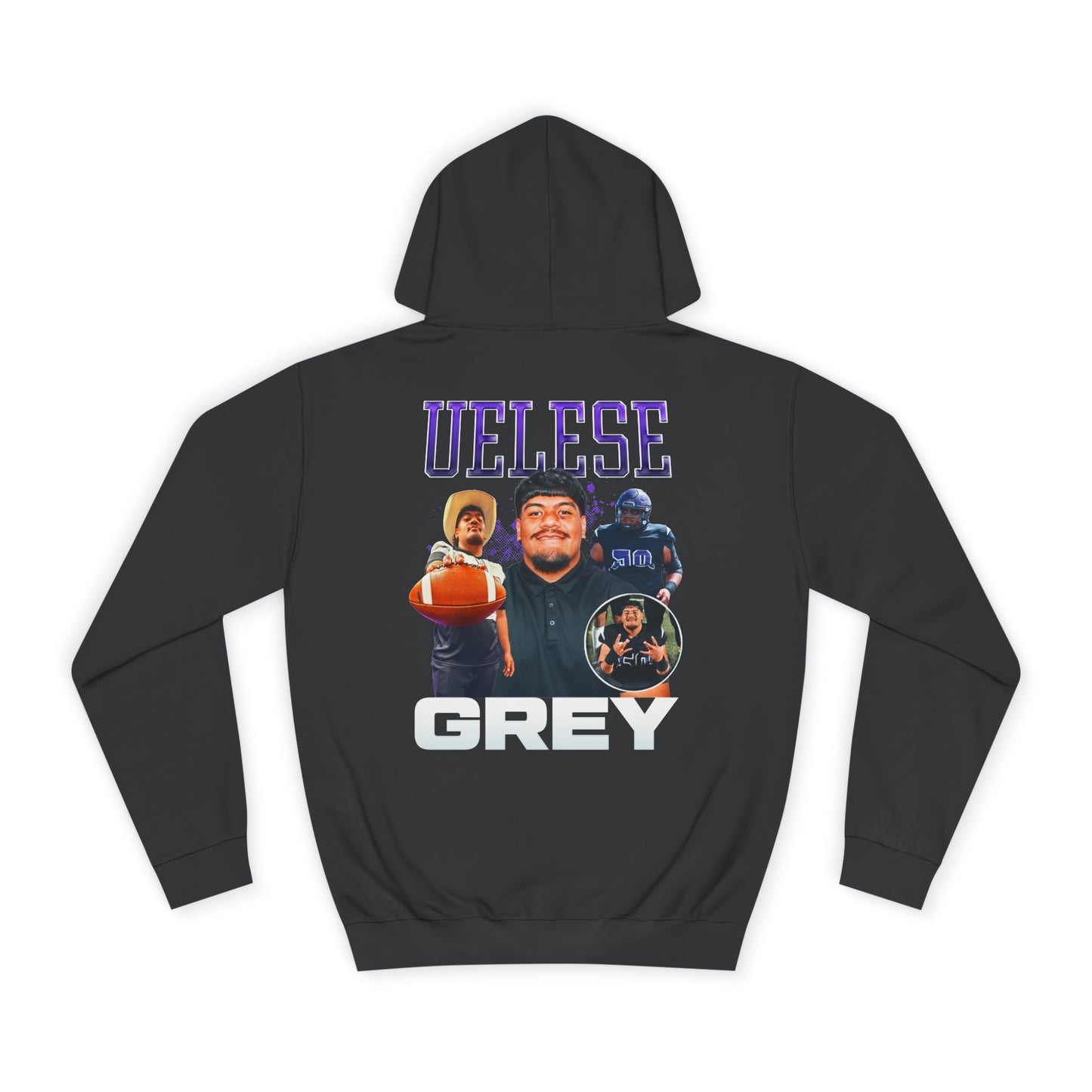 Uelese Grey Premium Hoodie
