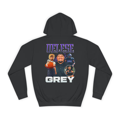 Uelese Grey Premium Hoodie