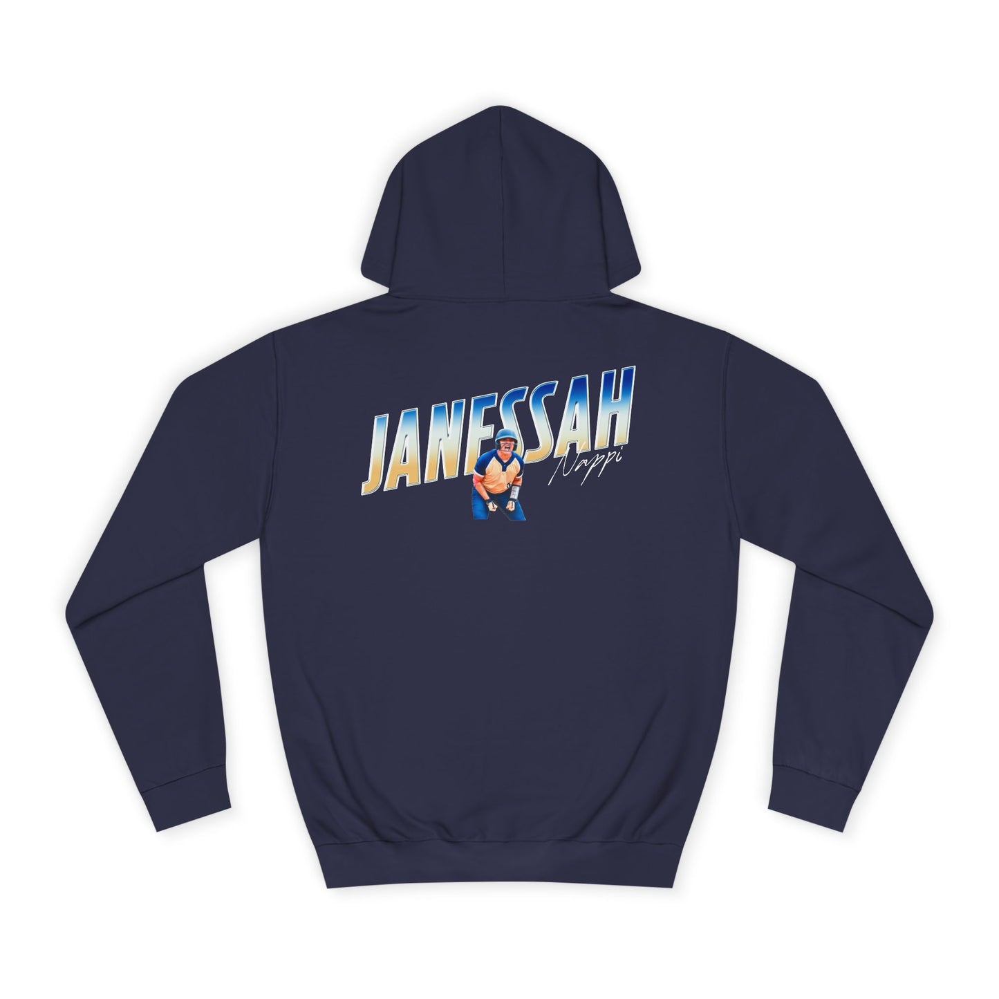 Janessah Nappi Cursive Combo Premium Hoodie