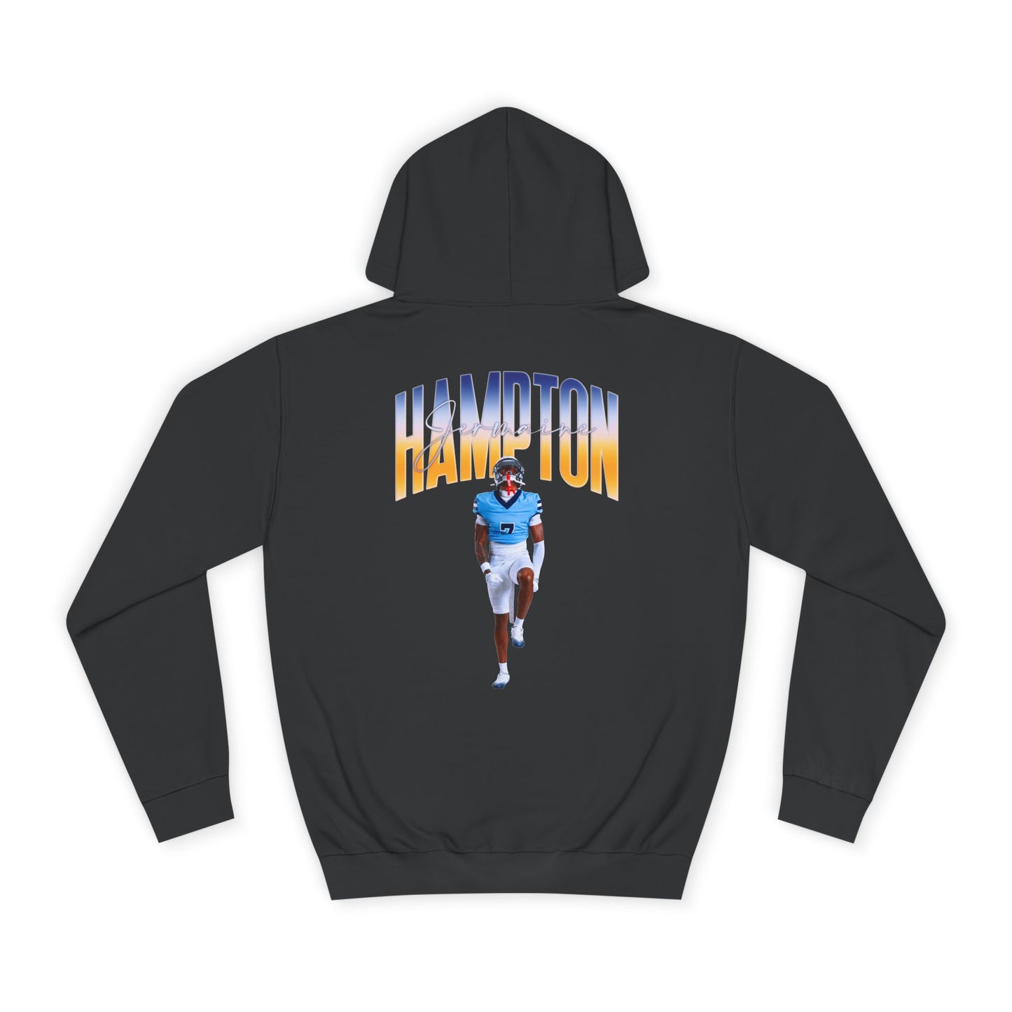 Jermaine Hampton Curved Combo Colored Premium Hoodie