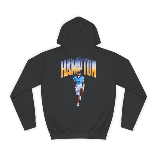 Jermaine Hampton Curved Combo Colored Premium Hoodie