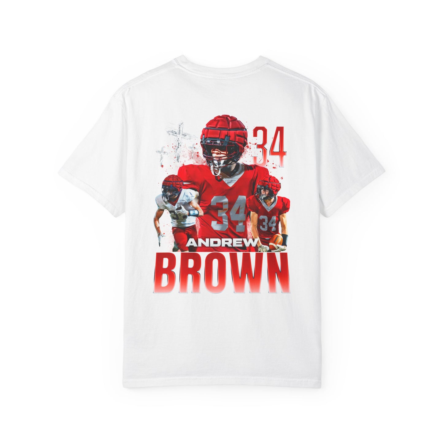 Andrew Brown Logo Front & Back Premium Tee