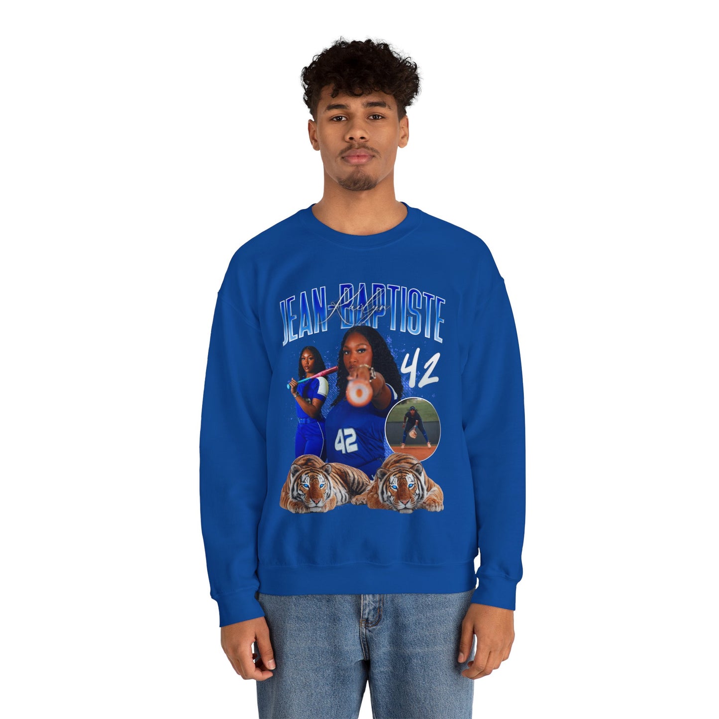 Kailyn Jean-Baptiste Last Name Highlight Crewneck Sweatshirt