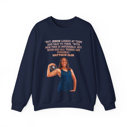 Brielle Moseley Athlete Quote Crewneck Sweatshirt