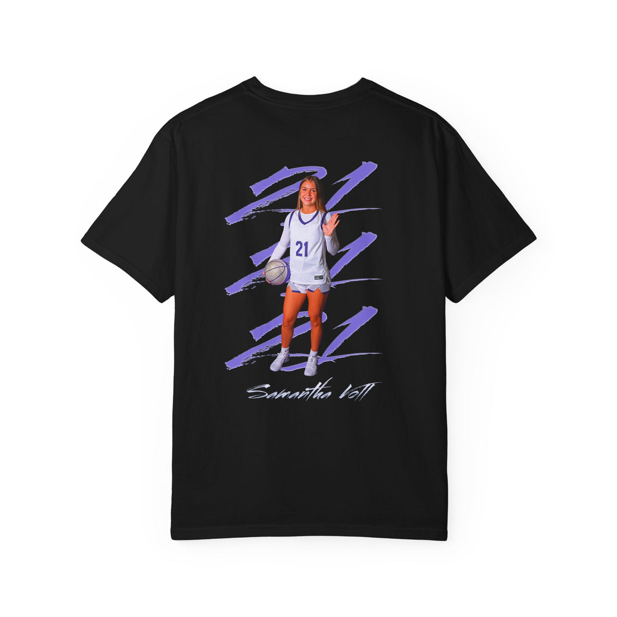 Samantha Voll Logo Front & Back Premium Tee