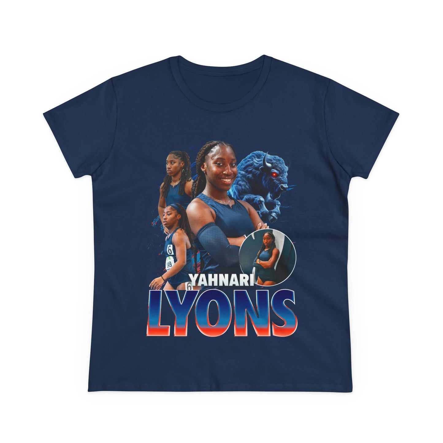 Yahnari Lyons Team Mascot Women's Tee