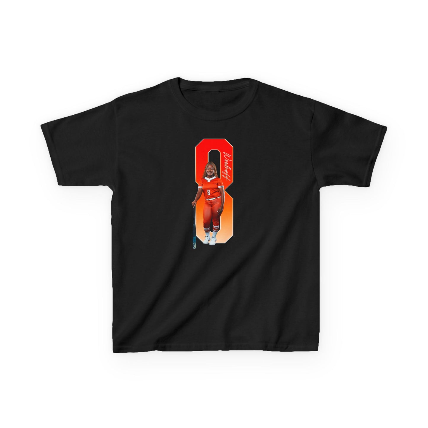 Kennedy Woodruff Player Icon Number Kids Tee