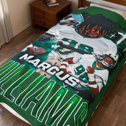Marcus Williams 60"-80" Plush Blanket