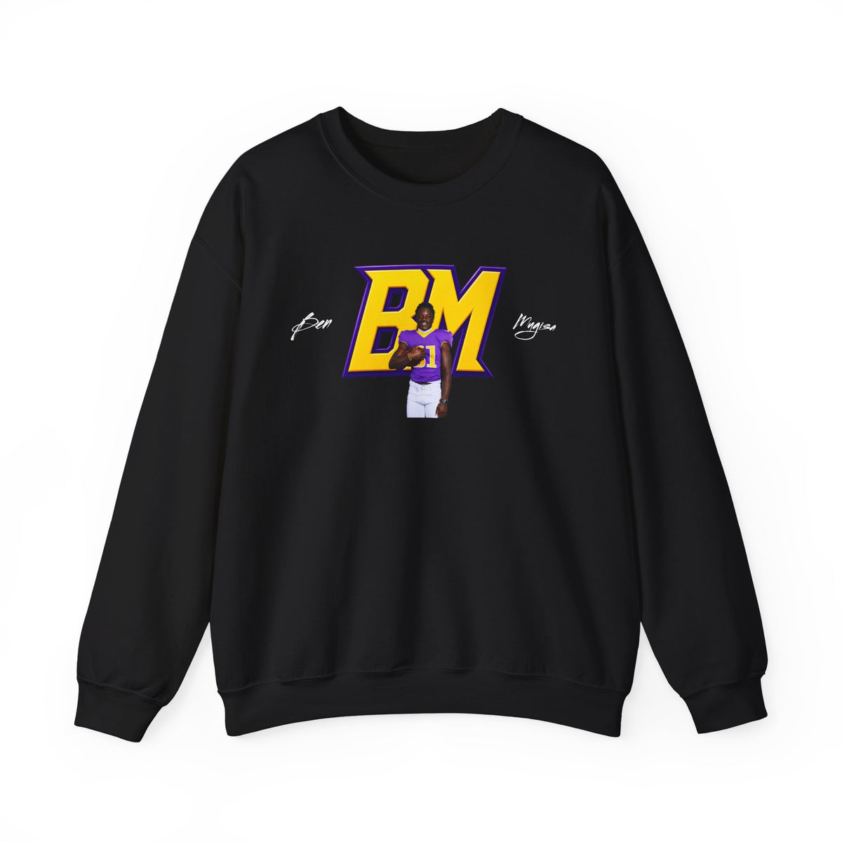 Ben Mugisa Featured Logo Crewneck Sweatshirt