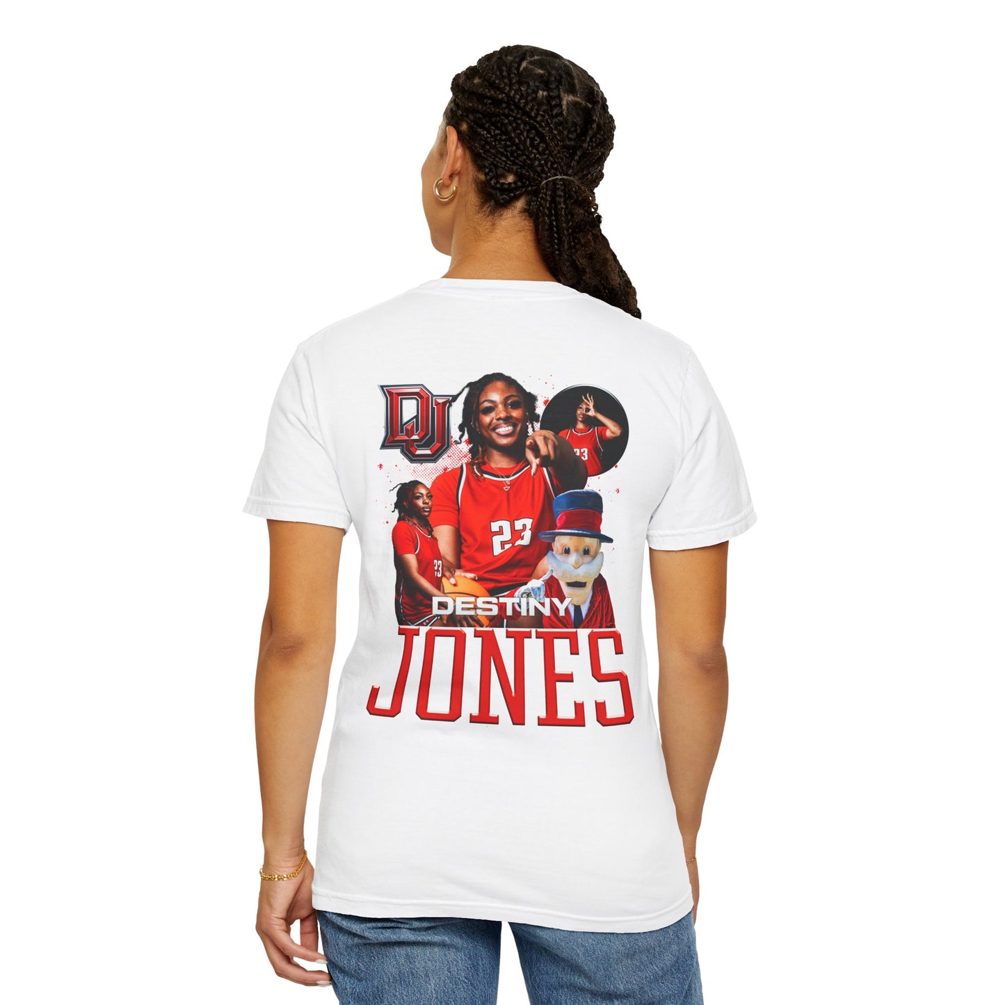 Destiny Jones Logo Front & Back Premium Tee