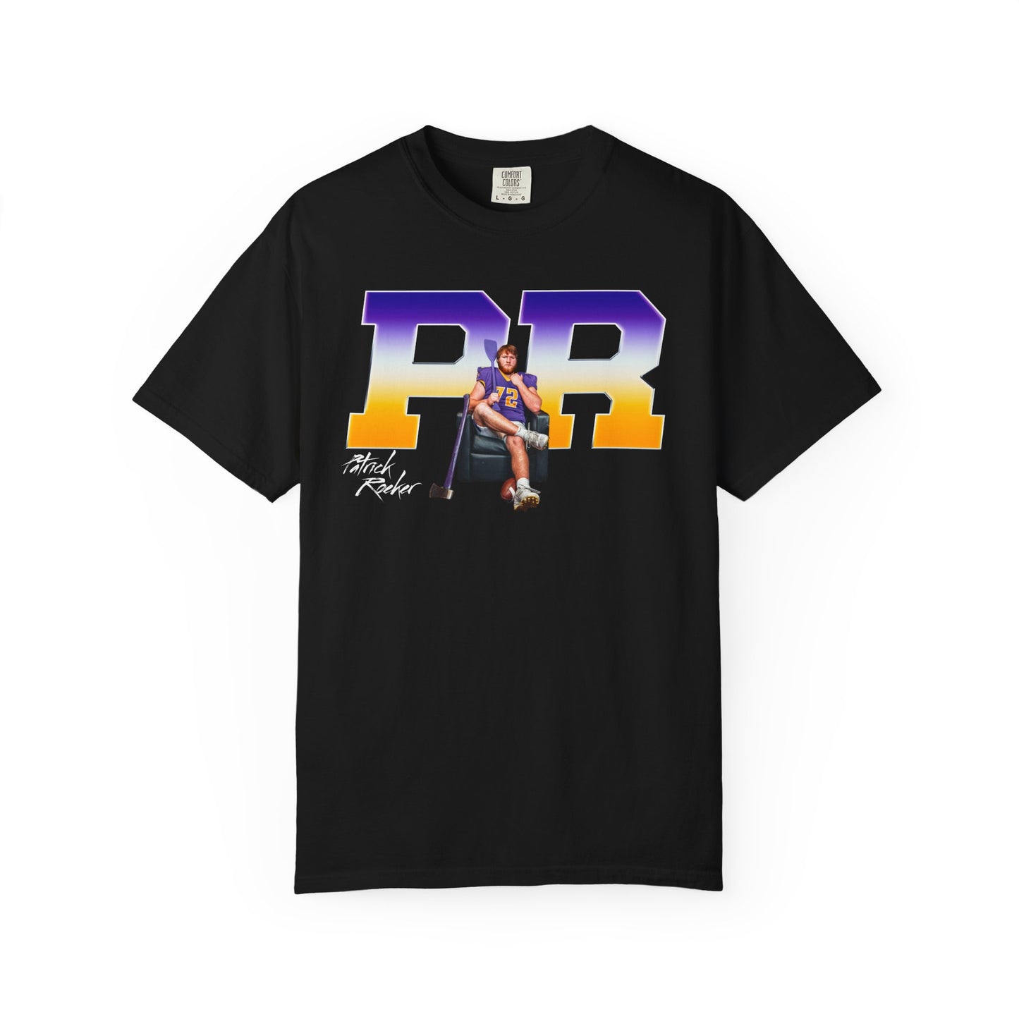 Patrick Roeker Big Initials Colored Premium Tee