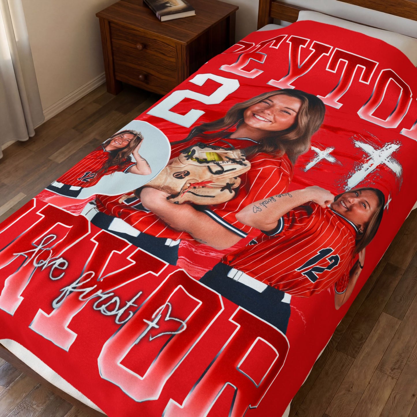 Peyton Pryor 60"-80" Plush Blanket