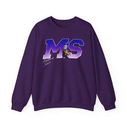 Maximus Sims Big Initials Colored Crewneck Sweatshirt