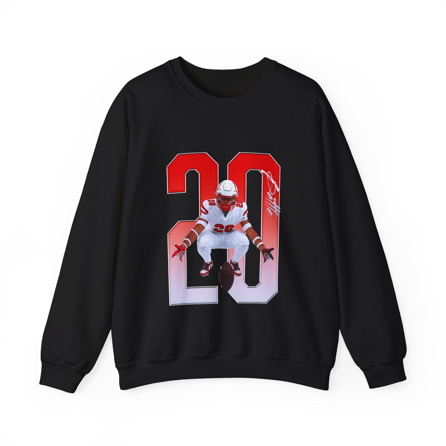 Reign Battle Player Icon Number Crewneck Sweatshirt