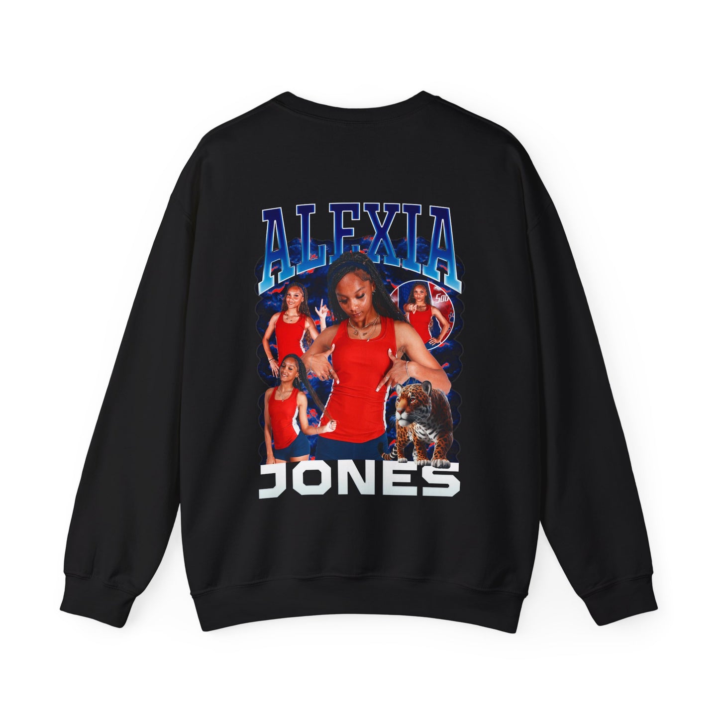 Alexia Jones Logo Front & Back Crewneck
