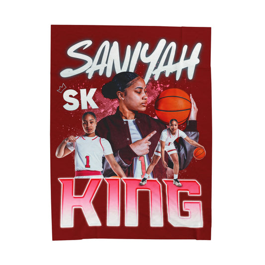 Saniyah King 60"-80" Plush Blanket