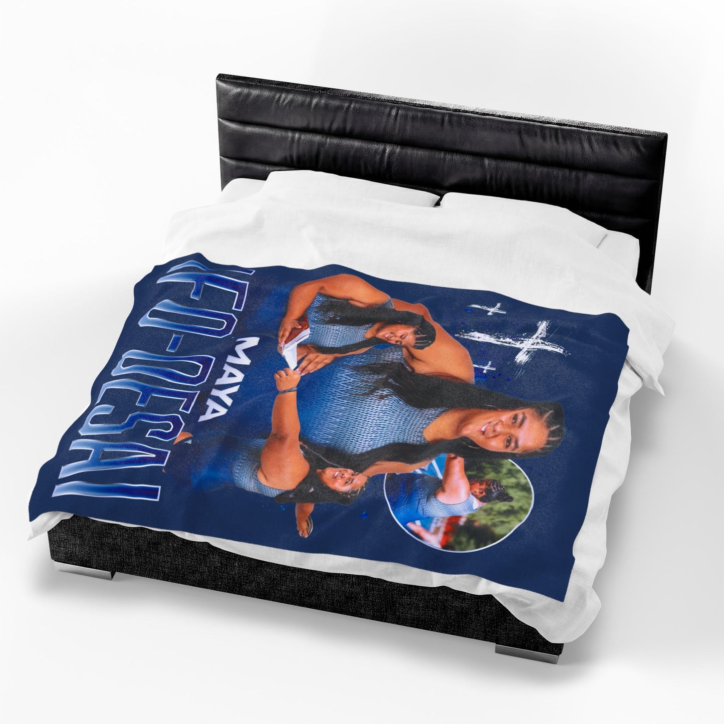 Maya Ifo Desi 60"-80" Plush Blanket