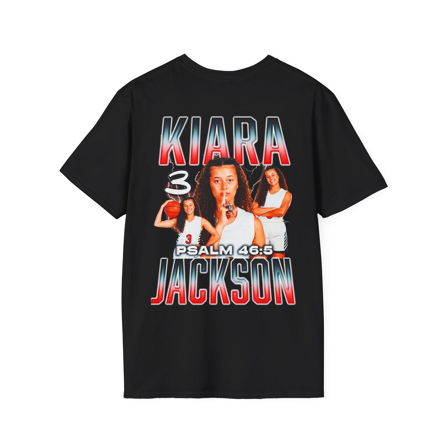 Kiara Jackson Soft-Style Badge Tee