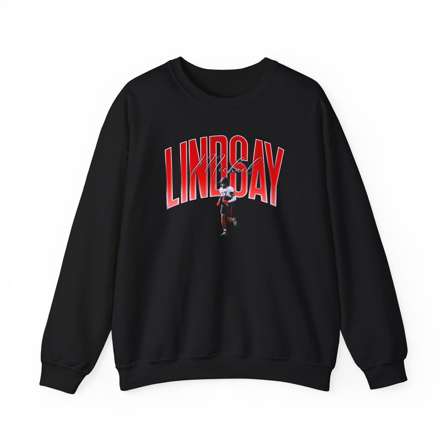Michael Lindsay Big Last Name Crewneck Sweatshirt