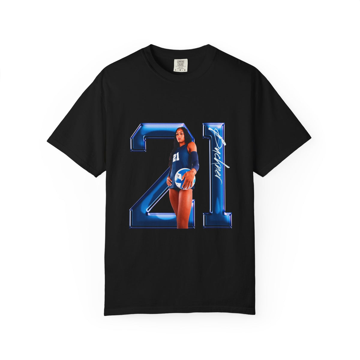 Addison Buckner Player Icon Number Premium Tee