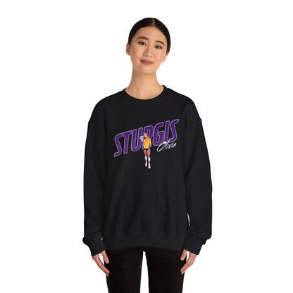 Olivia Sturgis Cursive Combo Colored Crewneck Sweatshirt