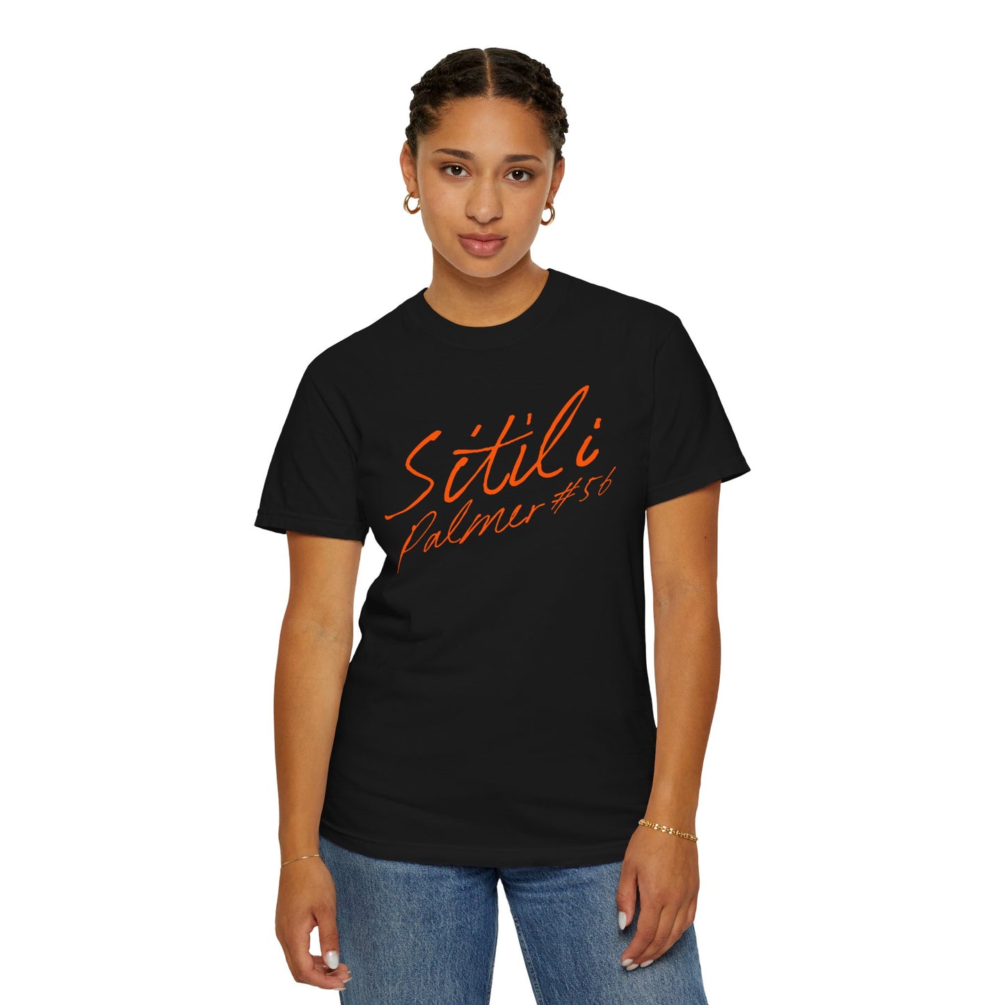 Sitili Palmer Cursive Name & Number Premium Tee