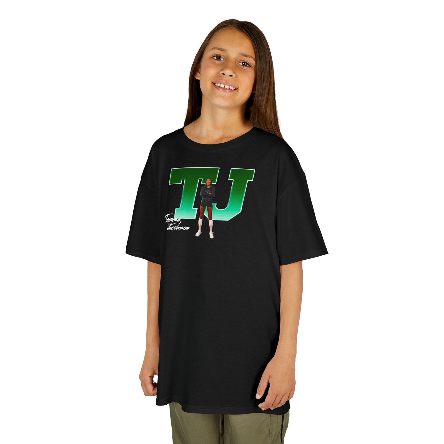 Tessa Jacobson Big Initials Kids Tee