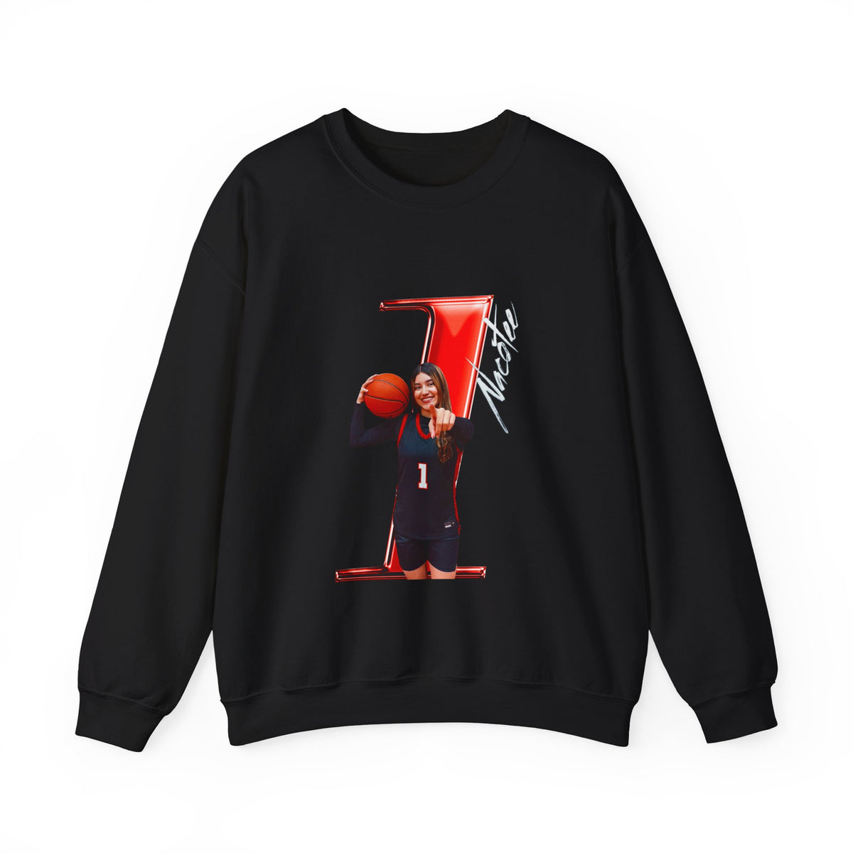 Keira Nacotee Player Icon Number Crewneck Sweatshirt