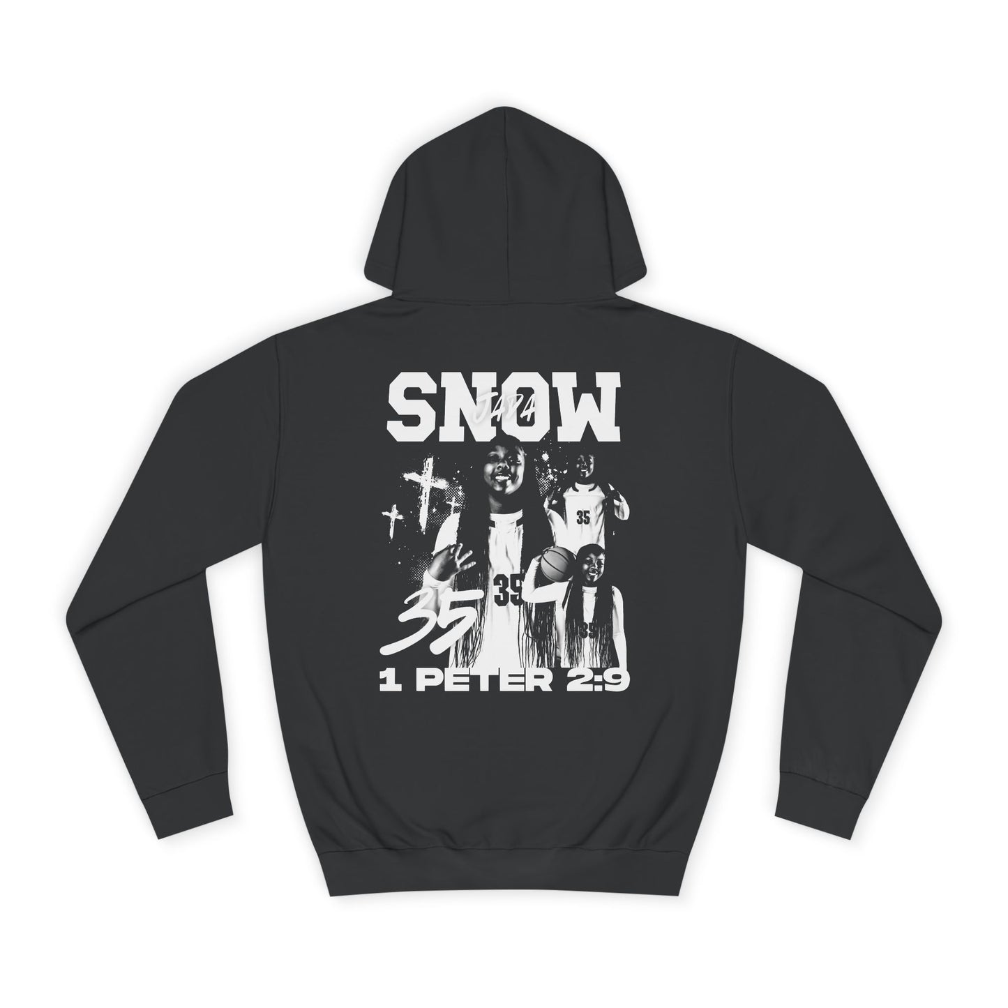 Jada Snow Vintage Blackout Premium Hoodie