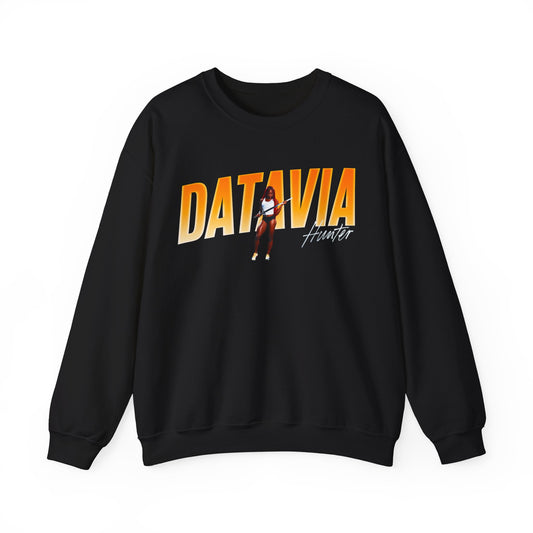 Datavia Hunter Cursive Combo Crewneck Sweatshirt