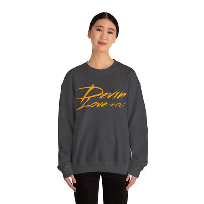 Devin Love Cursive Name & Number Crewneck Sweatshirt