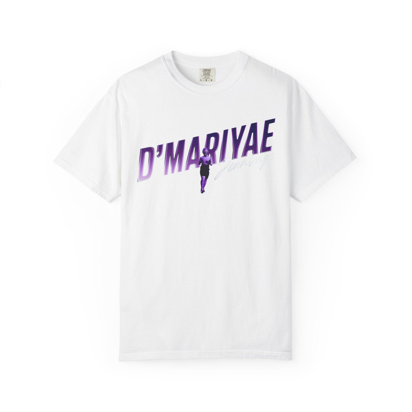 D'Mariyae Jennings Cursive Combo Colored Premium Tee