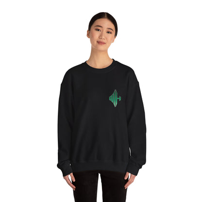 Makenna Harrington Logo Front & Back Crewneck