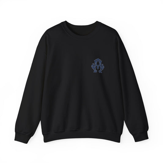 Addison Morgan Logo Front & Back Crewneck