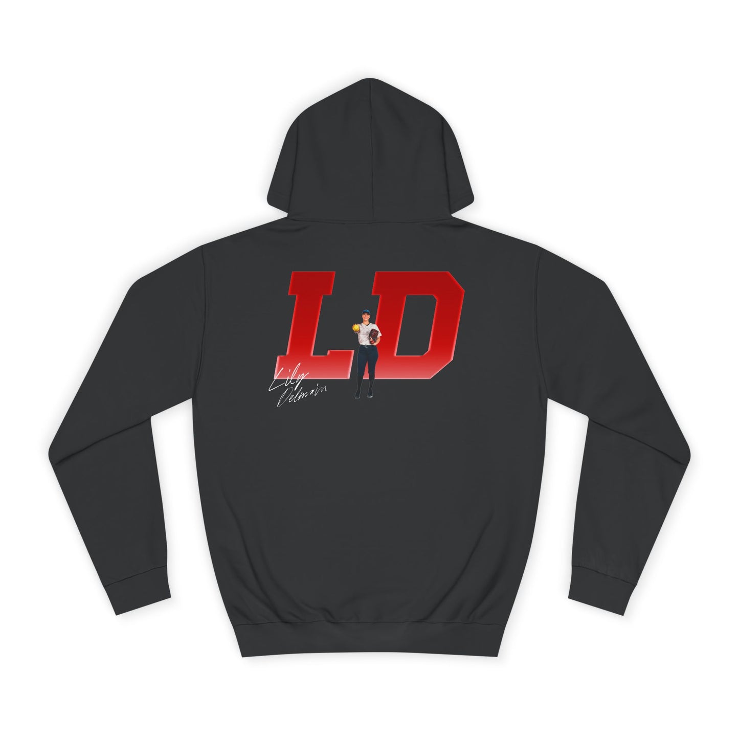 Lily Delmain Big Initials Premium Hoodie