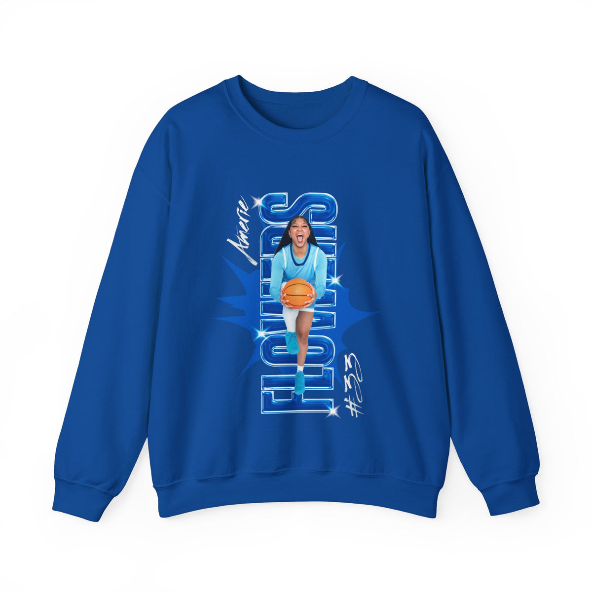 Amerie Flowers Crewneck Sweatshirt