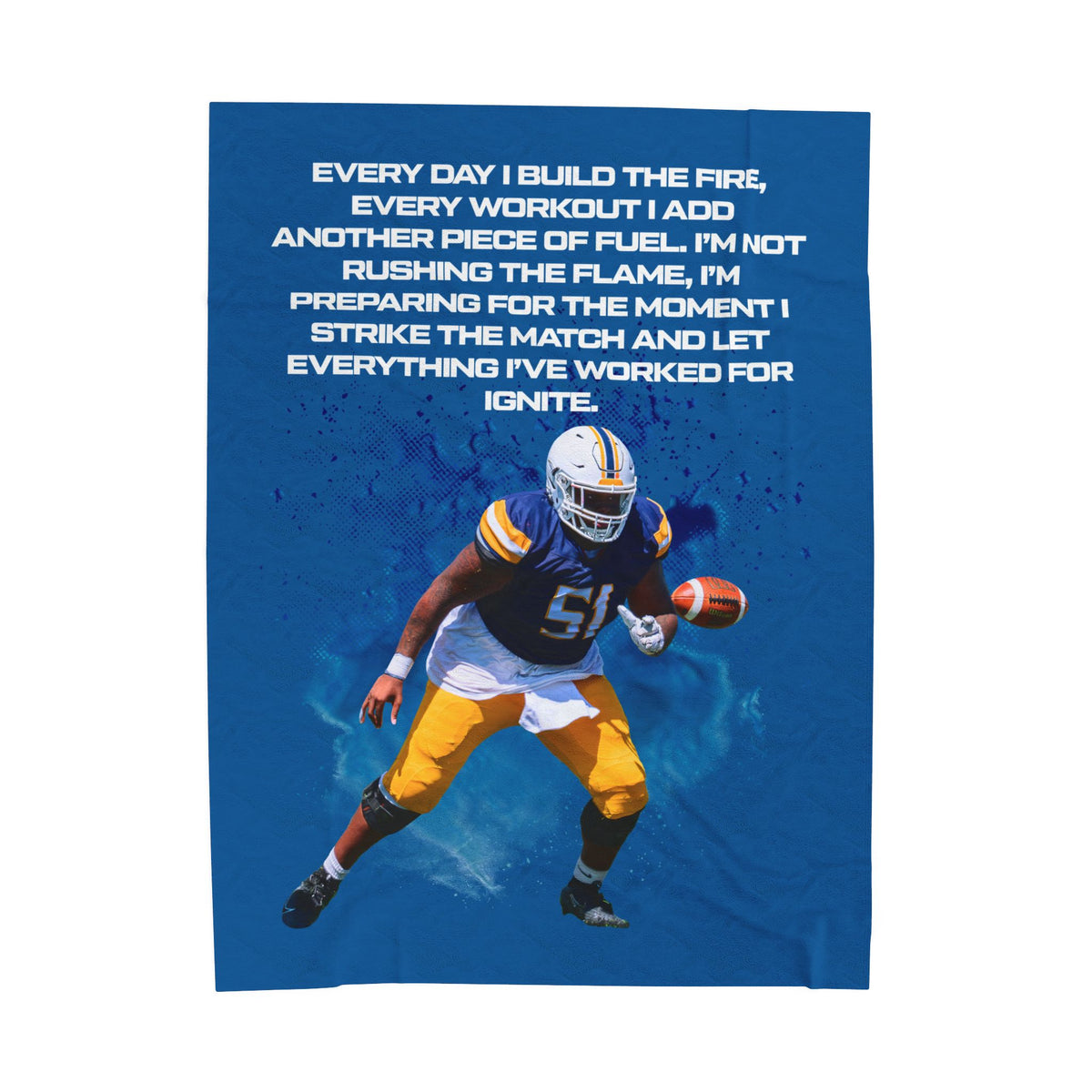 Kameron Loggins 60"-80" Plush Blanket