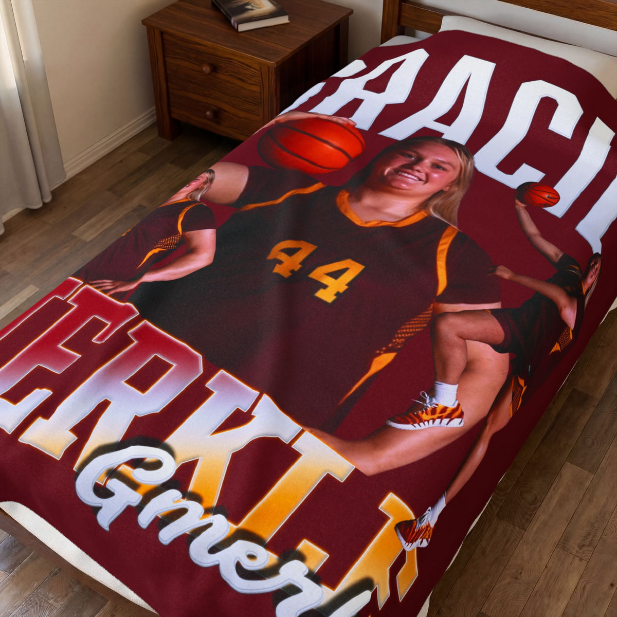 Gracie Merkle 60"-80" Plush Blanket