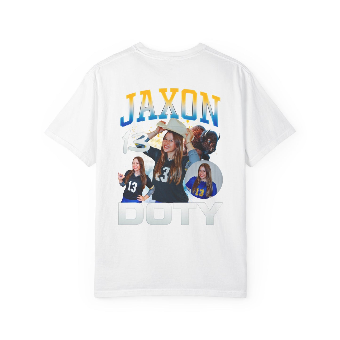 Jaxon Doty Logo Front & Back Premium Tee