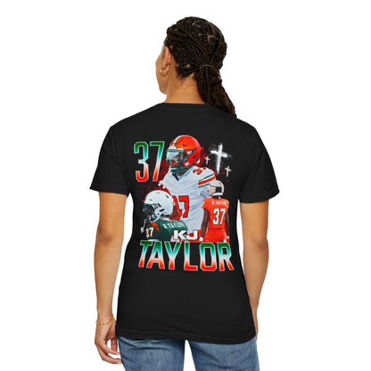 Kj Taylor Logo Front & Back Premium Tee