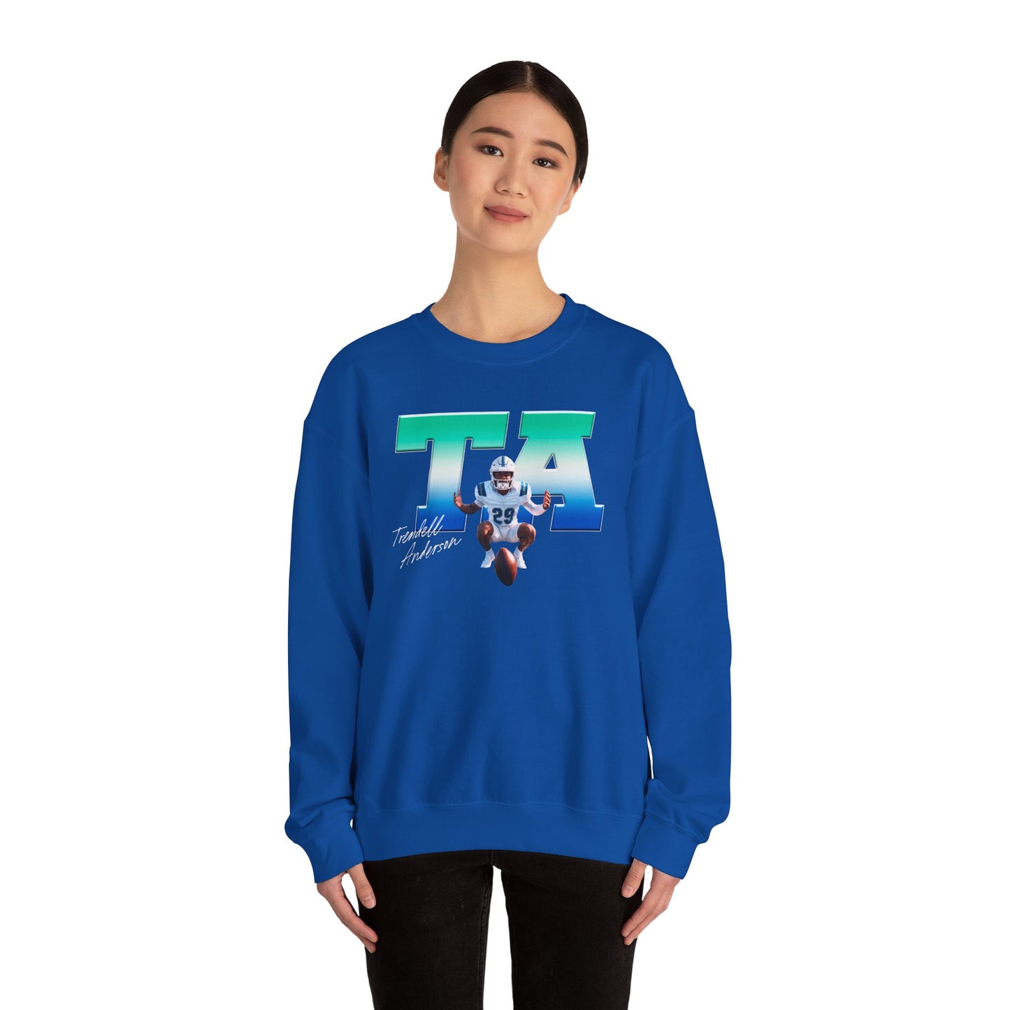 Trendell Anderson Big Initials Crewneck Sweatshirt