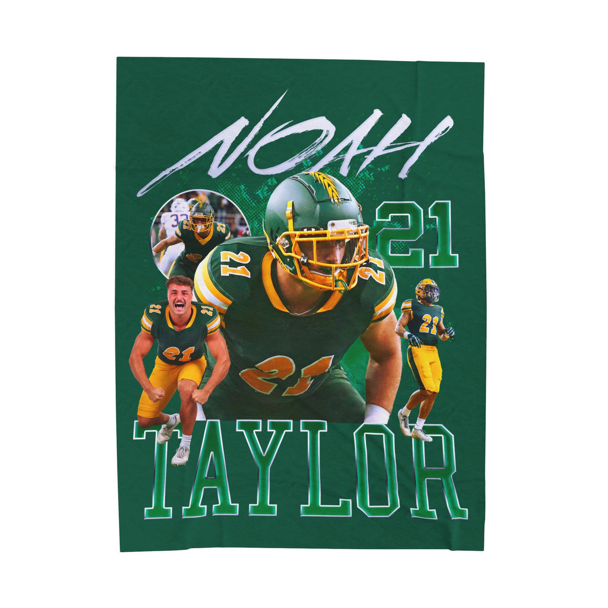 Noah Taylor 60"-80" Plush Blanket