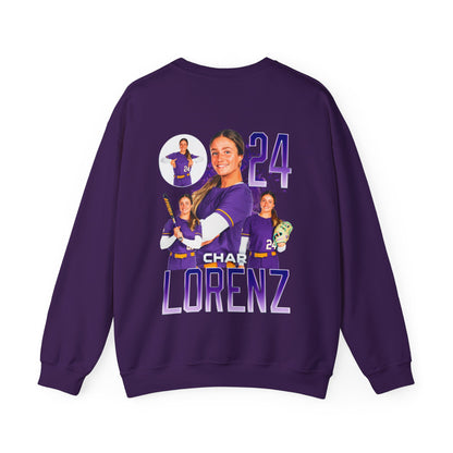 Char Lorenz Logo Front & Back Crewneck