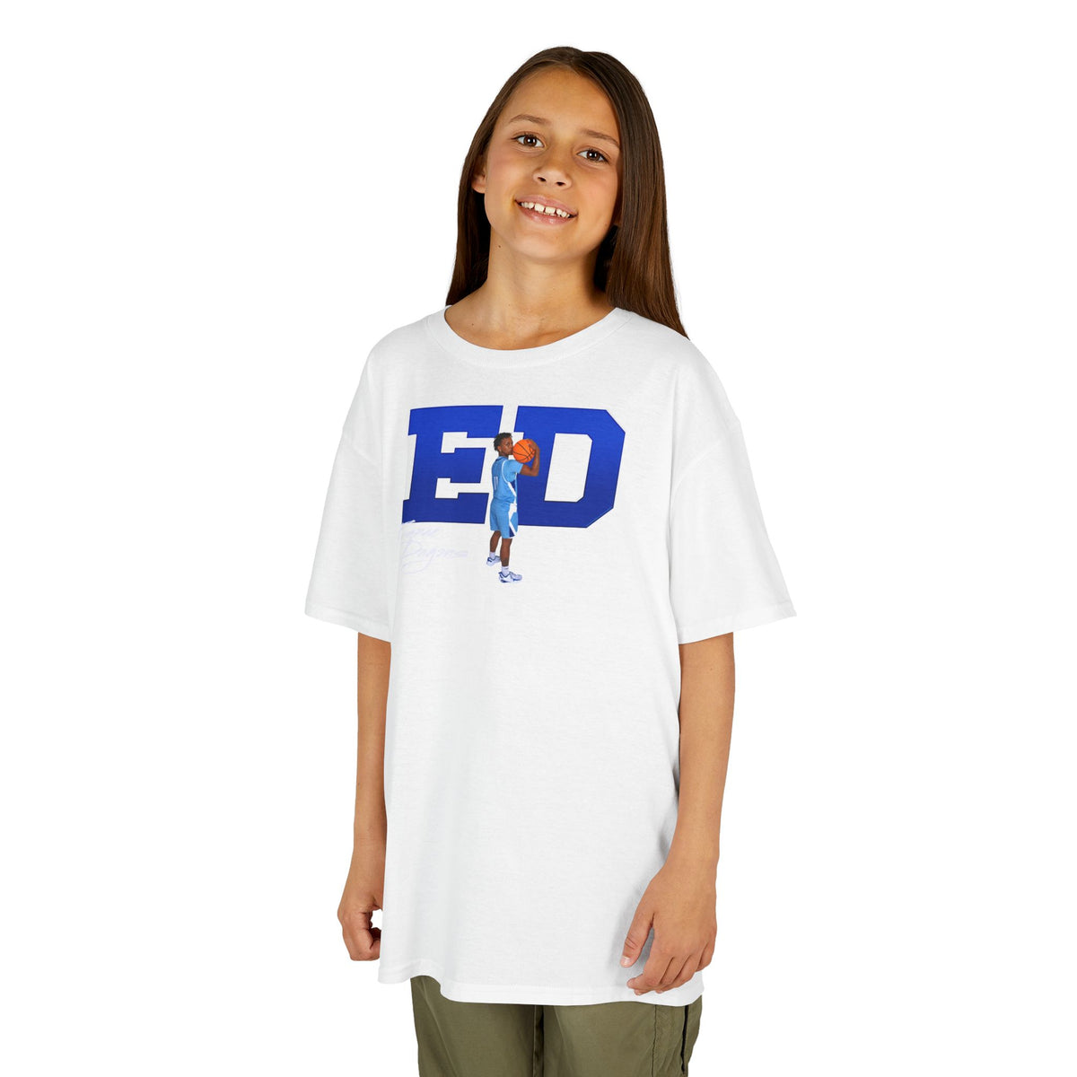 Eanae Dagons Big Initials Kids Tee