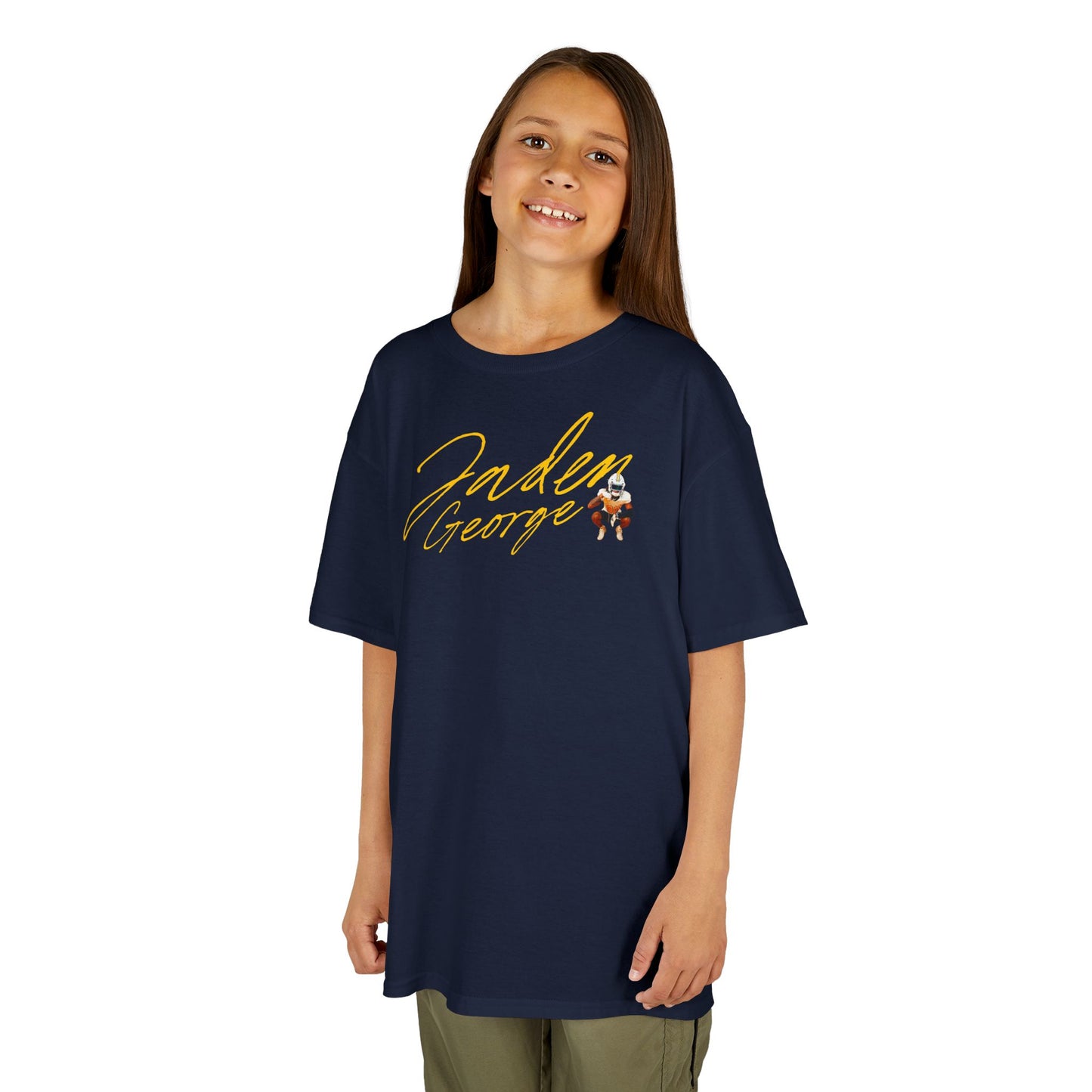 Jaden George Cursive Kids Tee
