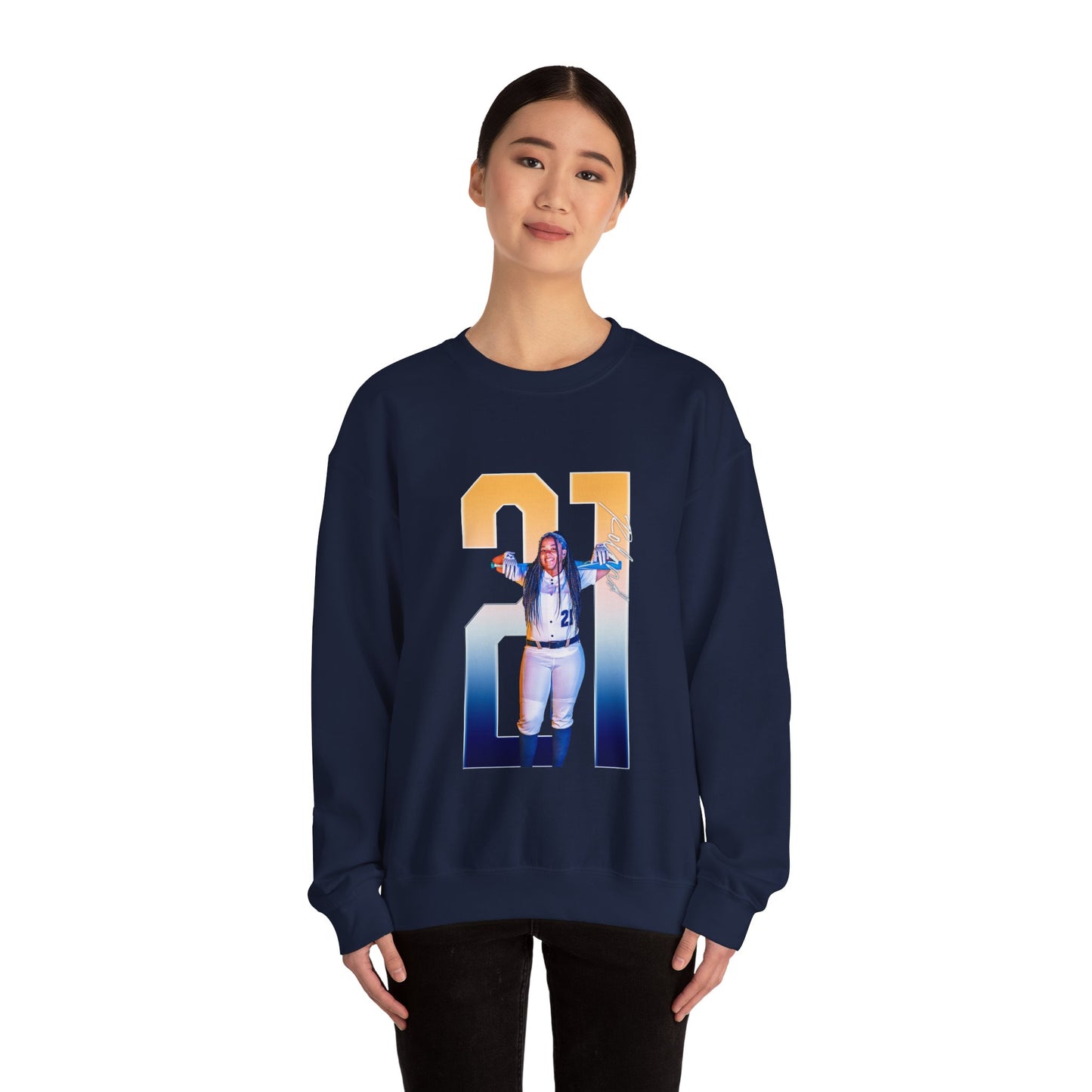 Madison Roland Player Icon Number Crewneck Sweatshirt