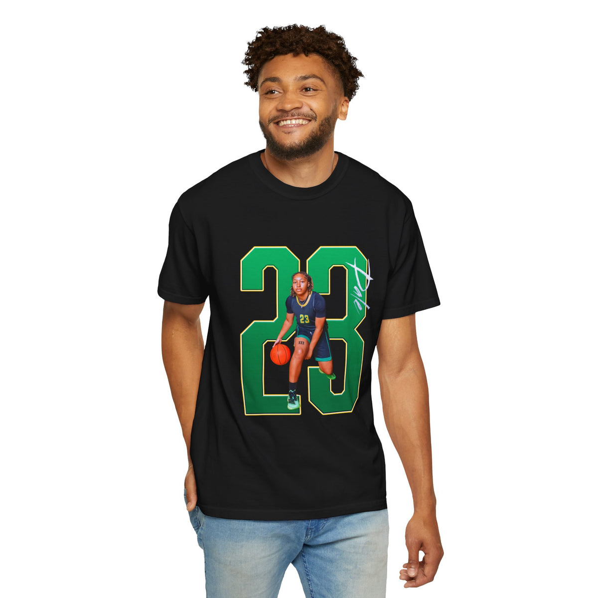 Trinity Dale Player Icon Number Premium Tee