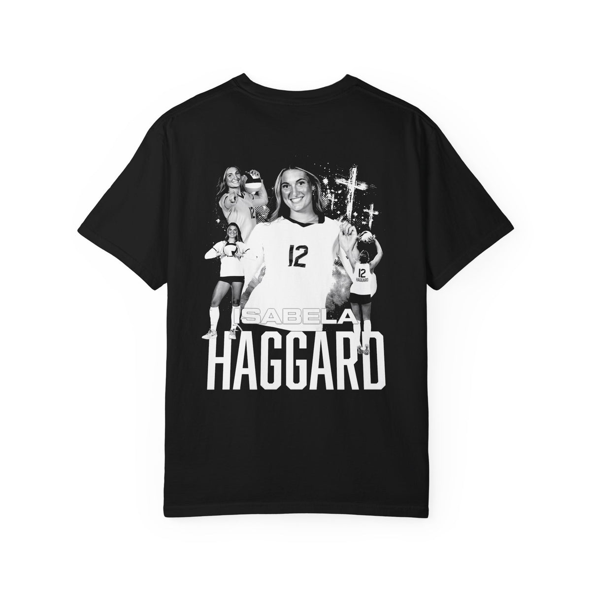 Isabela Haggard Vintage Blackout Premium Tee